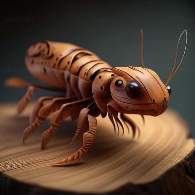 3D model Neocaridina (STL)